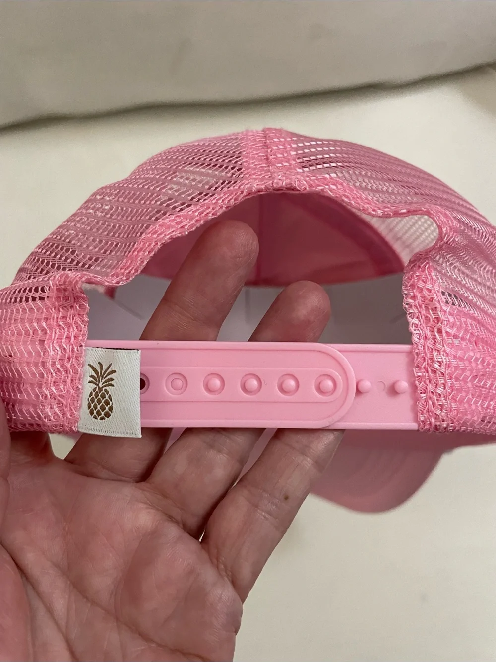 Simply Southern NWT Pink 'Good Vibes' Floral Trucker Hat